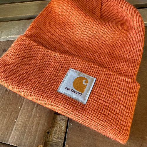 Carhartt A18 Rust Rib Knit Beanie NEW Hat One size&nbsp;