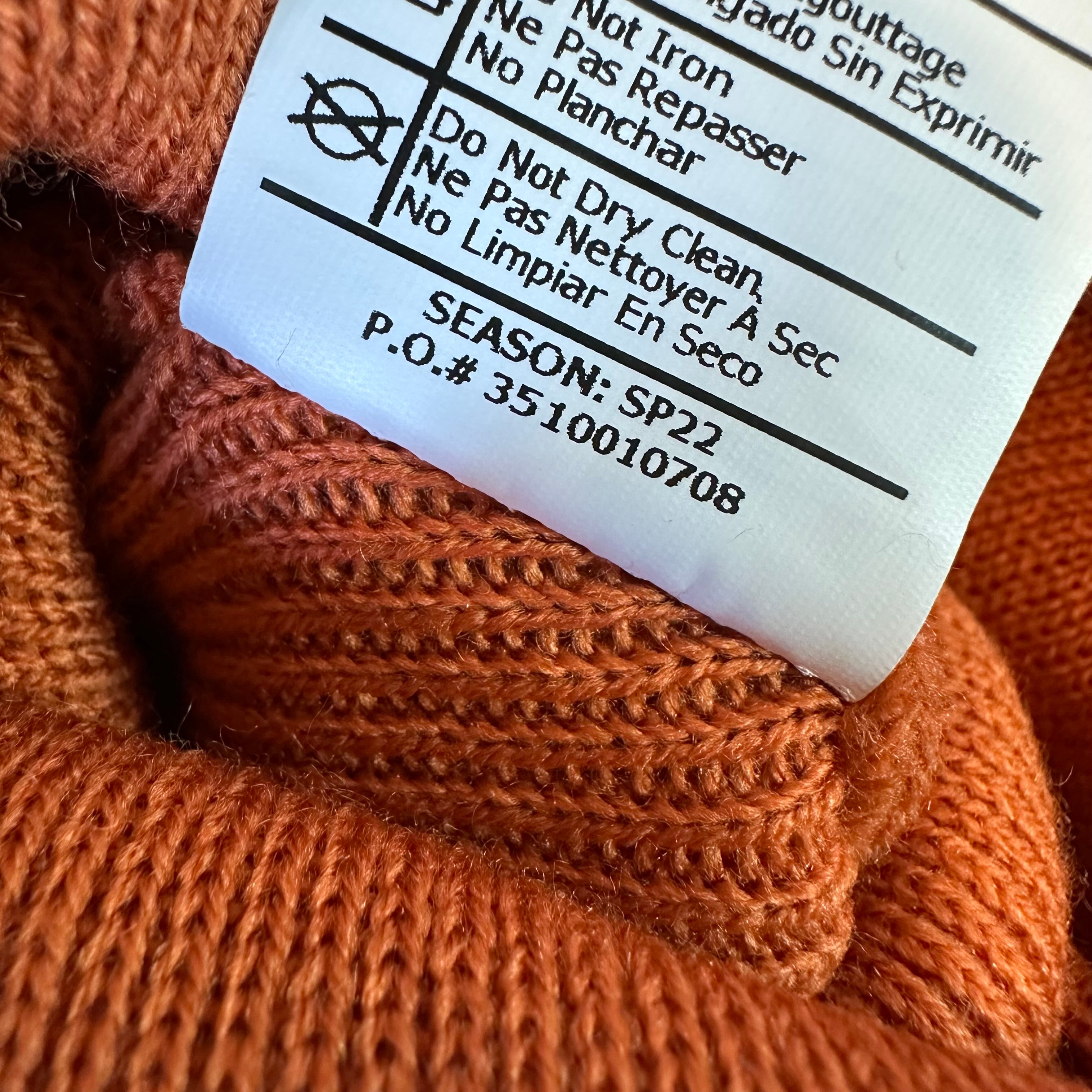 Carhartt A18 Rust Rib Knit Beanie NEW Hat One size&nbsp;