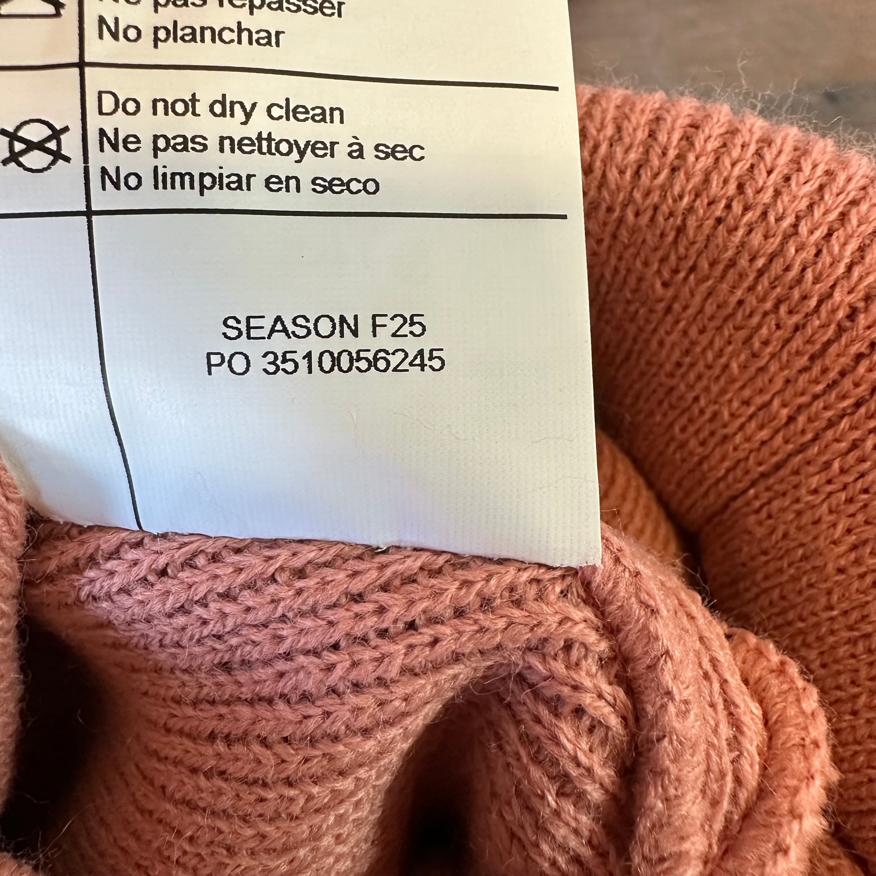 Carhartt A18 Rib Knit Beanie Pink NEW Hat One size