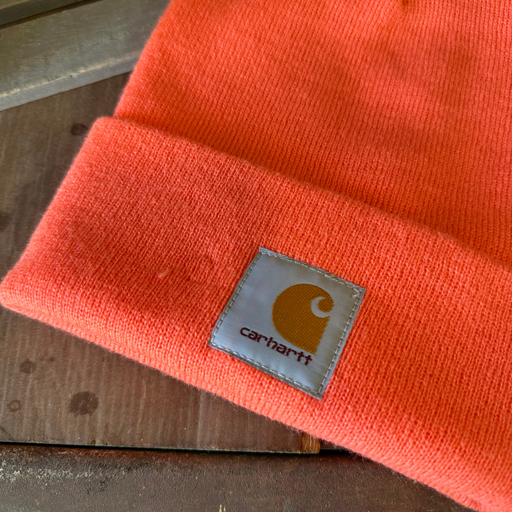 Carhartt A18 Rib Knit Beanie Corral NEW Hat One size