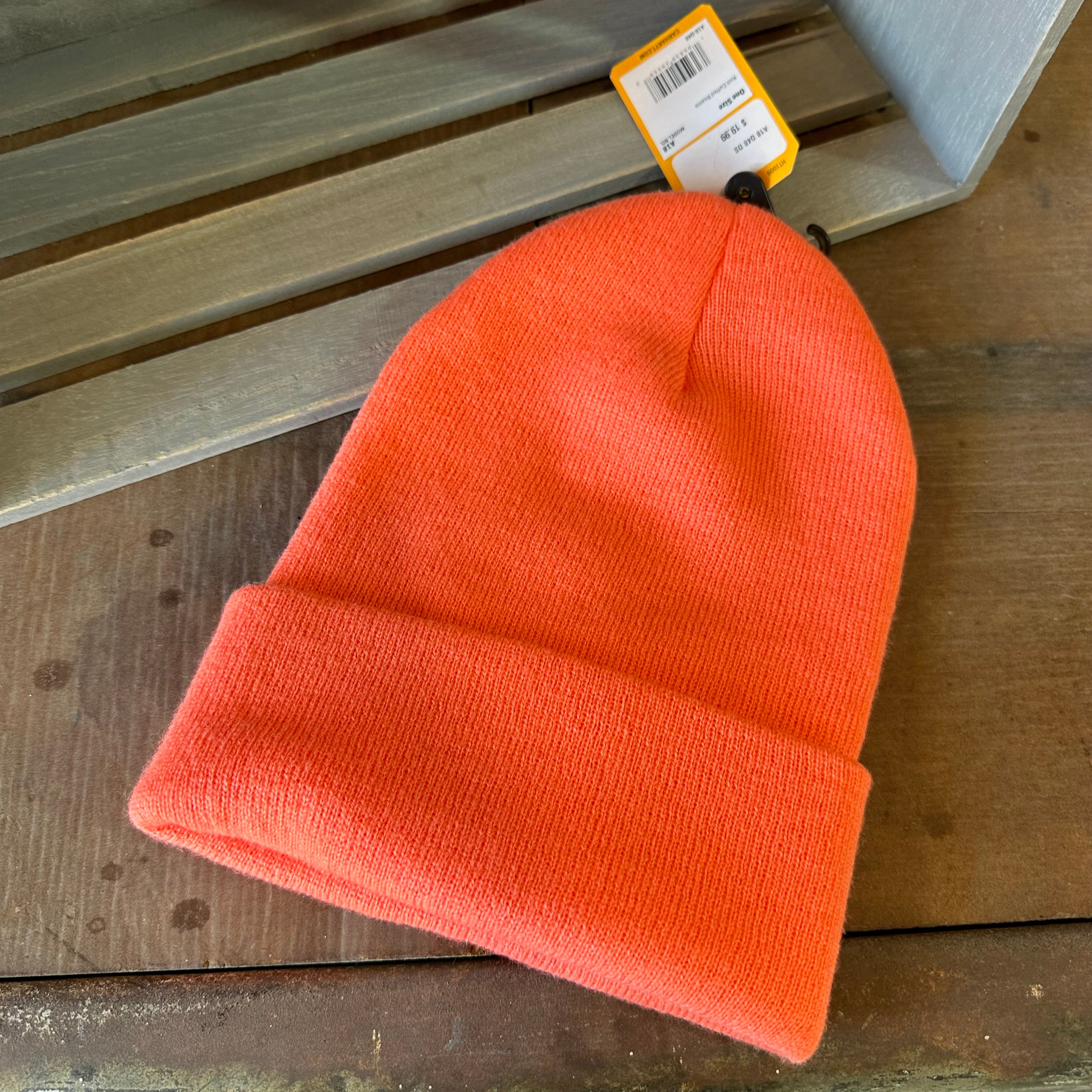 Carhartt A18 Rib Knit Beanie Corral NEW Hat One size