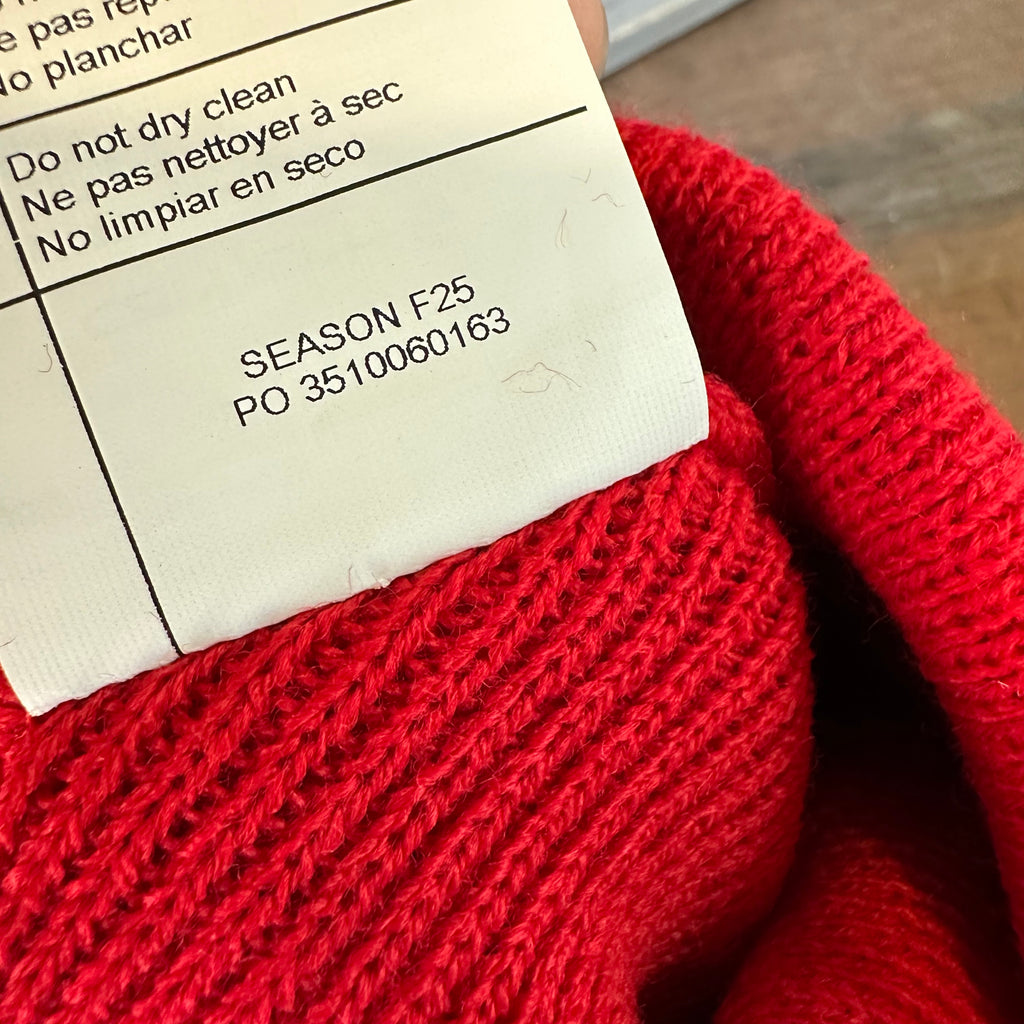 Carhartt A18 Rib Knit Beanie Red NEW Hat One size