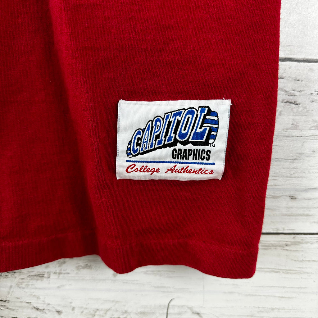Vintage University Of Arkansas 90's Capital Graphics T Shirt Big Red Hog USA S/S&nbsp;&nbsp;