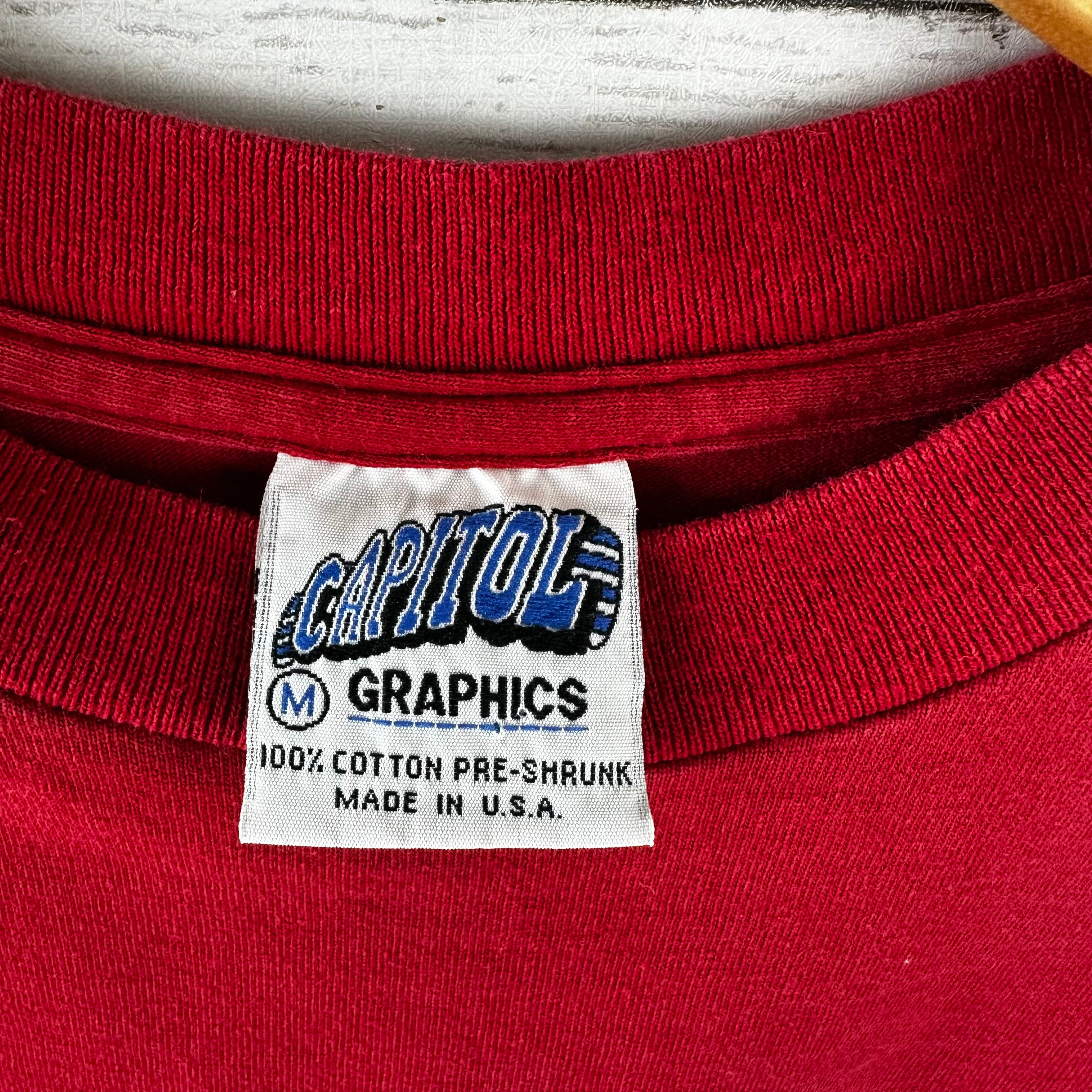 Vintage University Of Arkansas 90's Capital Graphics T Shirt Big Red Hog USA S/S&nbsp;&nbsp;