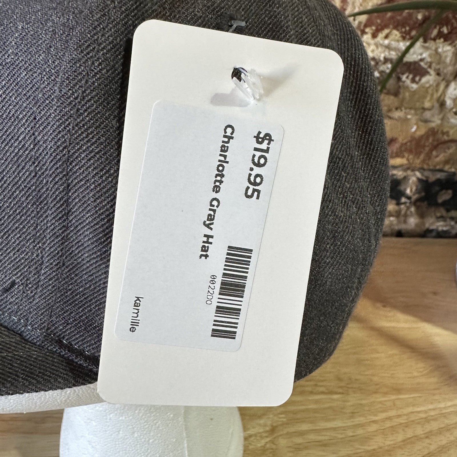 Mitchell & Ness NBA Charlotte Hornets 2 toned Gray Snapback Hat