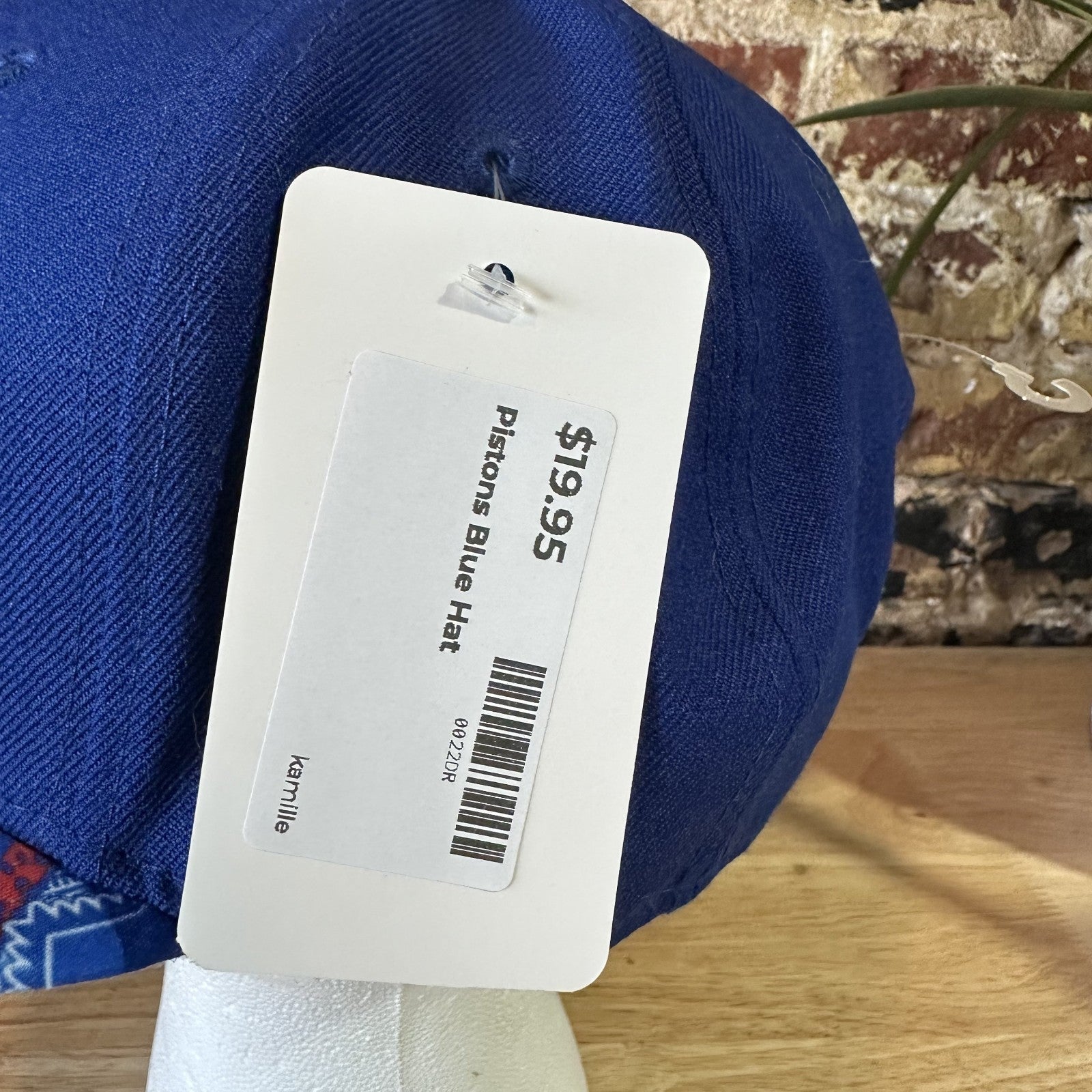 Detroit Pistons New Era 9fifty Hat Hardwood Classic Snapback Baseball Cap Blue