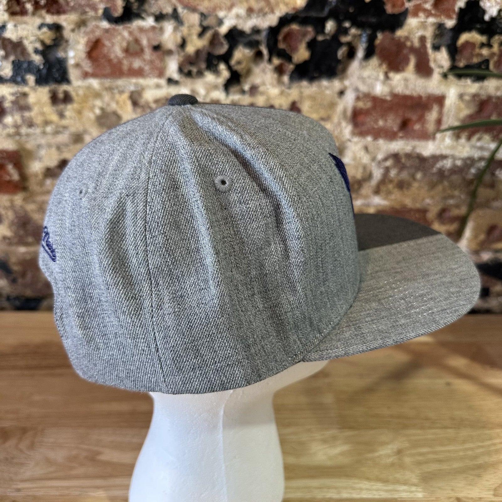 Mitchell & Ness NBA Charlotte Hornets 2 toned Gray Snapback Hat