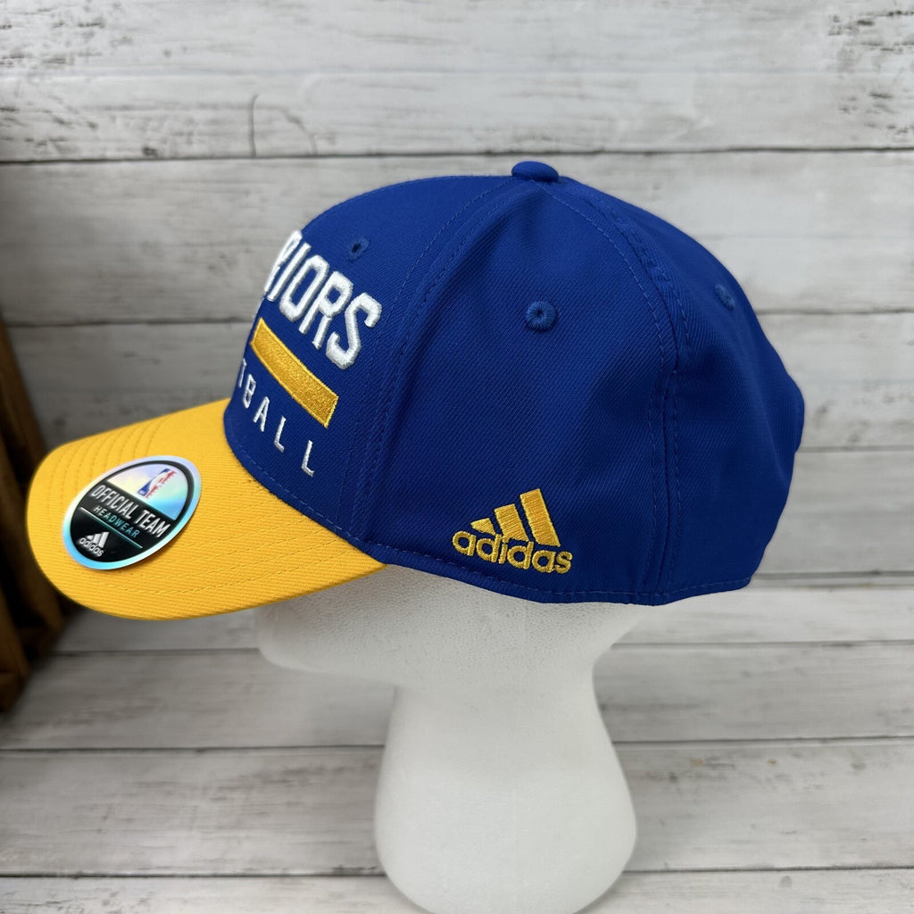 NWOT Golden State Warriors Adidas Cap Hat Blue Official NBA Team Headwear