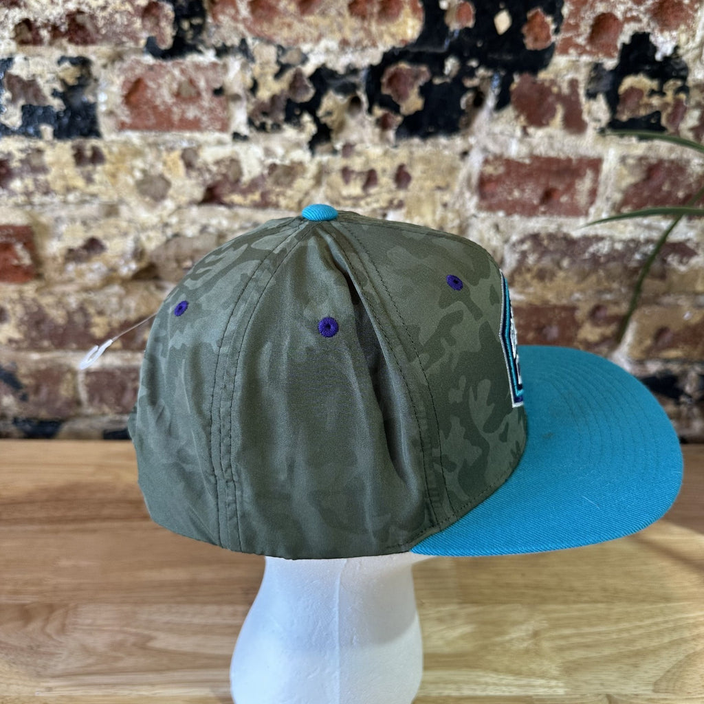 Mitchell & Ness NBA Buzz City Charlotte Hornets teal Camo Snapback Hat
