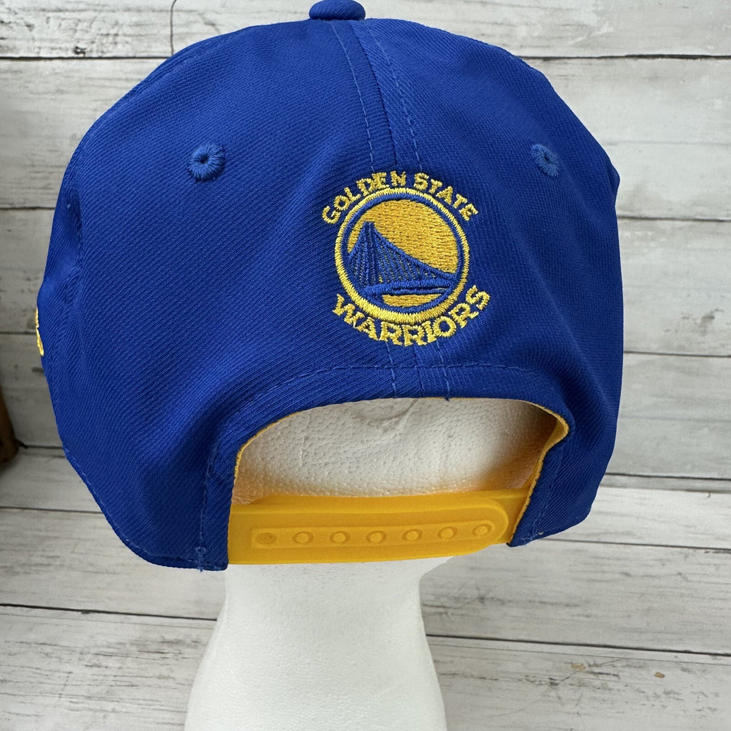 NWOT Golden State Warriors Adidas Cap Hat Blue Official NBA Team Headwear