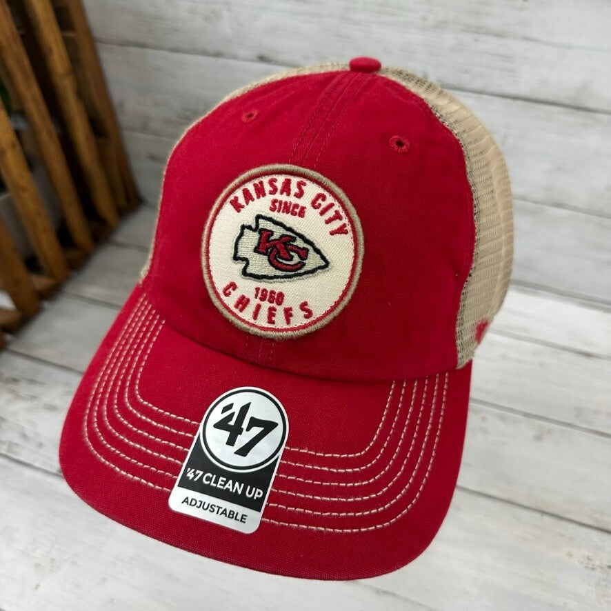 Kansas City Chiefs '47 Brand Adjustable Snapback red Hat New