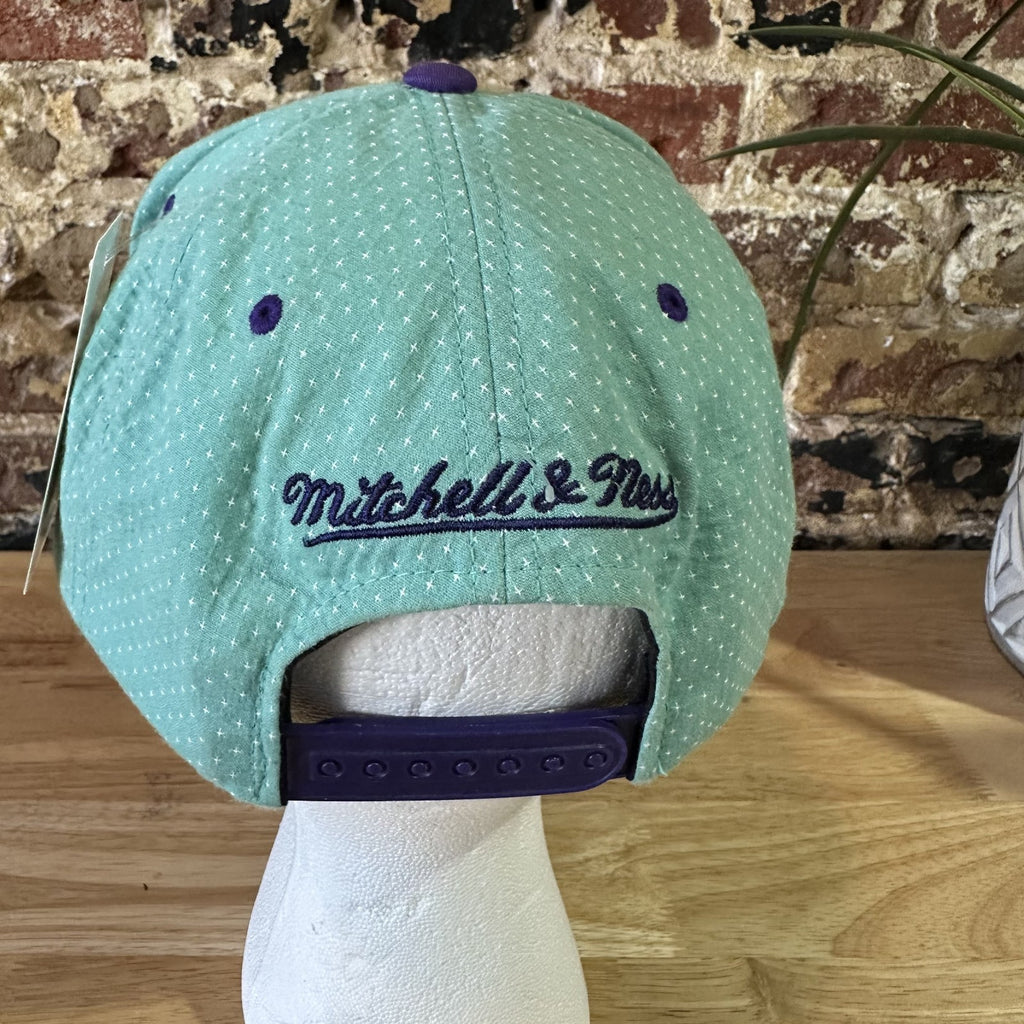 Mitchell & Ness NBA Buzz City Charlotte Hornets teal Camo Snapback Hat