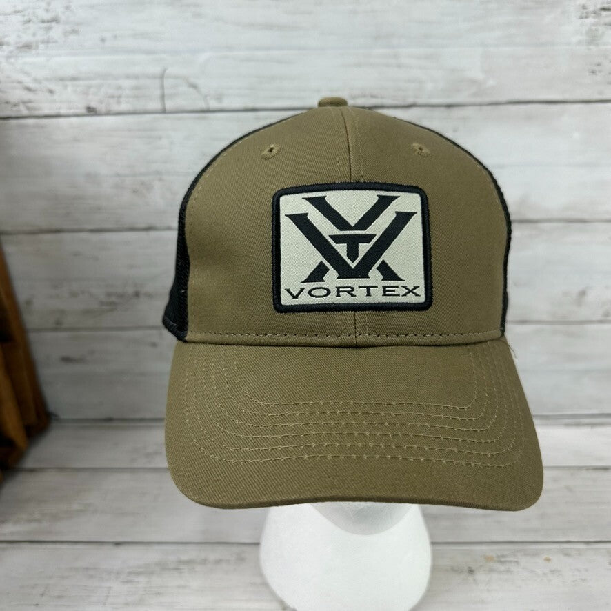 Vortex Snapback Mesh Back Trucker Hat Green One Size Adjustable Trucker NWT