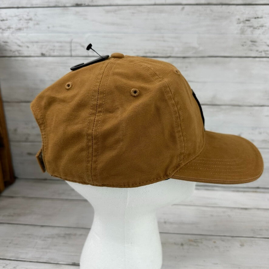 Carhartt Brown Canvas Hat Cap Tractor Supply Company TSC Skills USA One-Size New