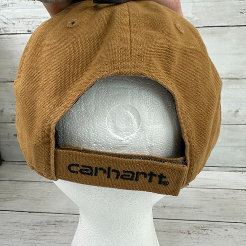 Carhartt Brown Canvas Hat Cap Tractor Supply Company TSC Skills USA One-Size New