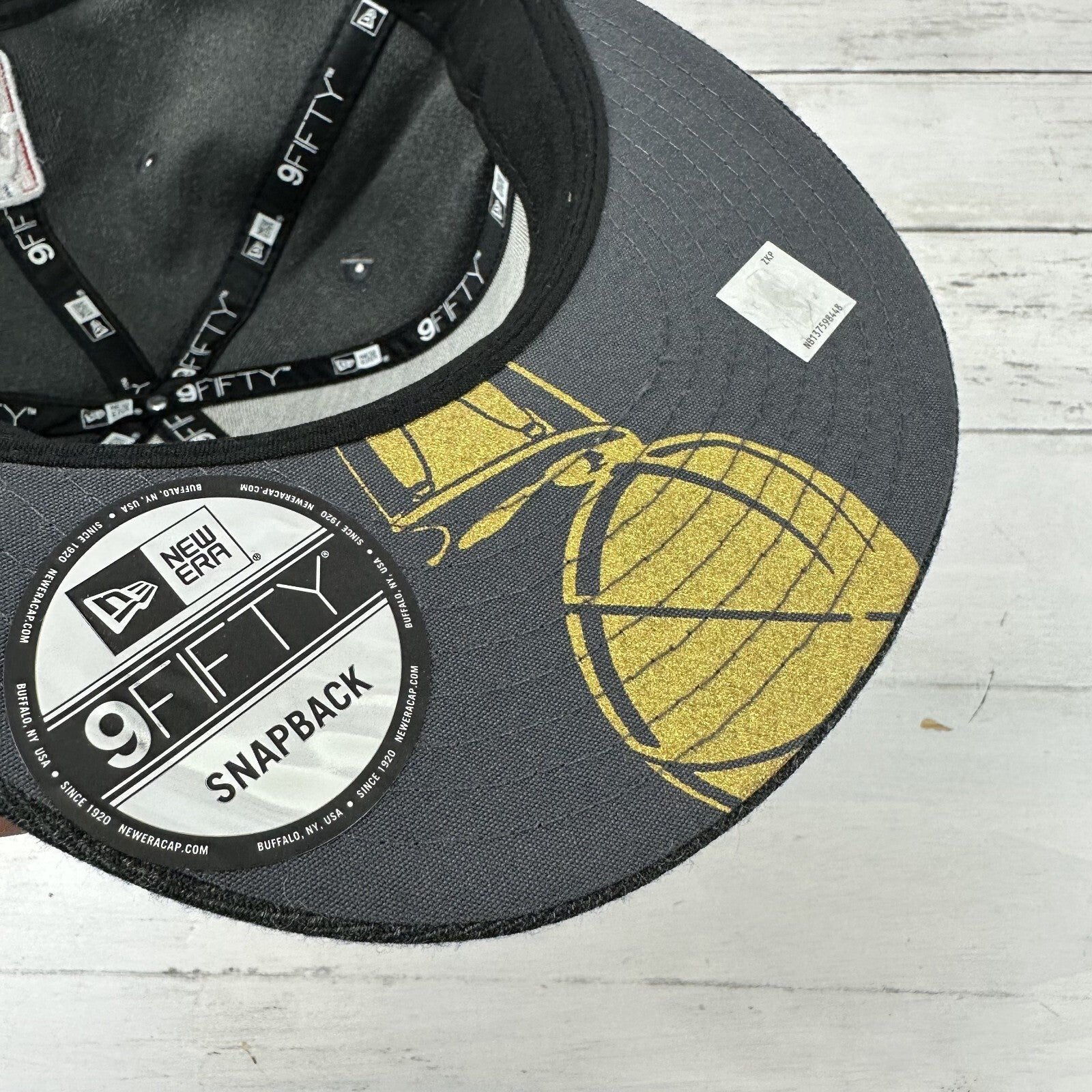 Golden State Warriors Mens New Era 9FIFTY 2018 NBA Finals Champ Snapback Hat Cap