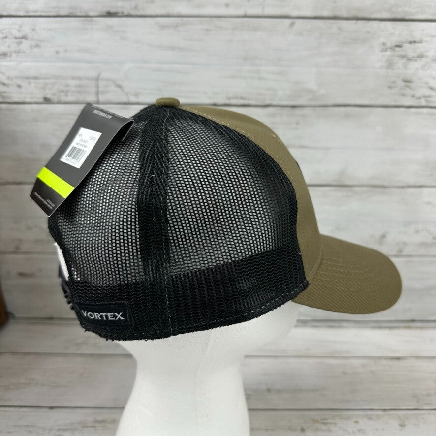 Vortex Snapback Mesh Back Trucker Hat Green One Size Adjustable Trucker NWT
