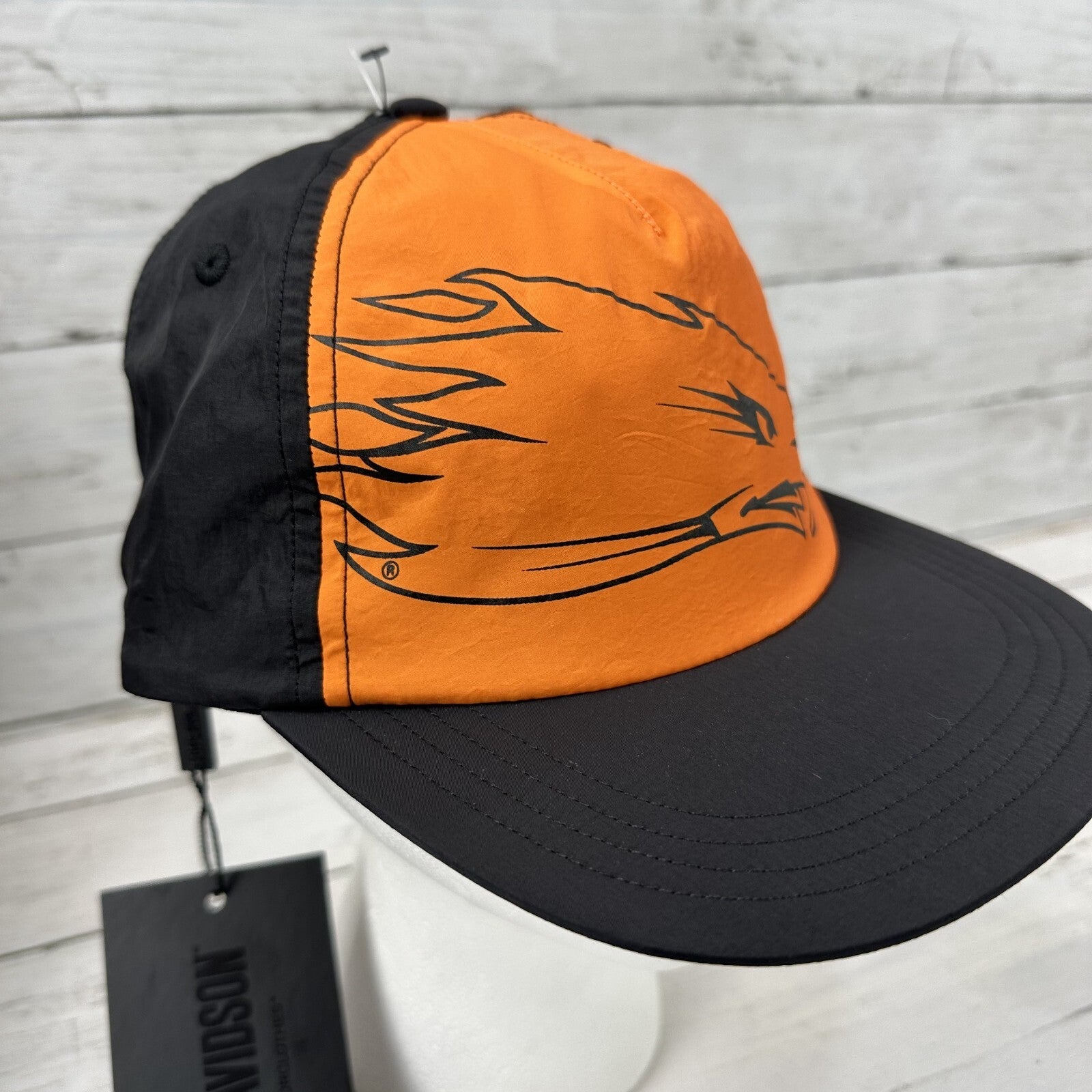 Harley-Davidson Motorcycle Screamin' Eagle Nylon Adjustable Snapback Hat NEW