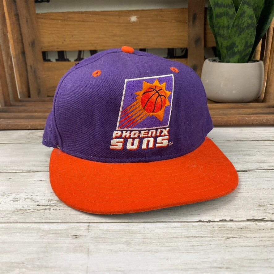 Vtg 90’s Phoenix Suns New Era Pro Model Wool Hat Western Embroidery 6 3/4