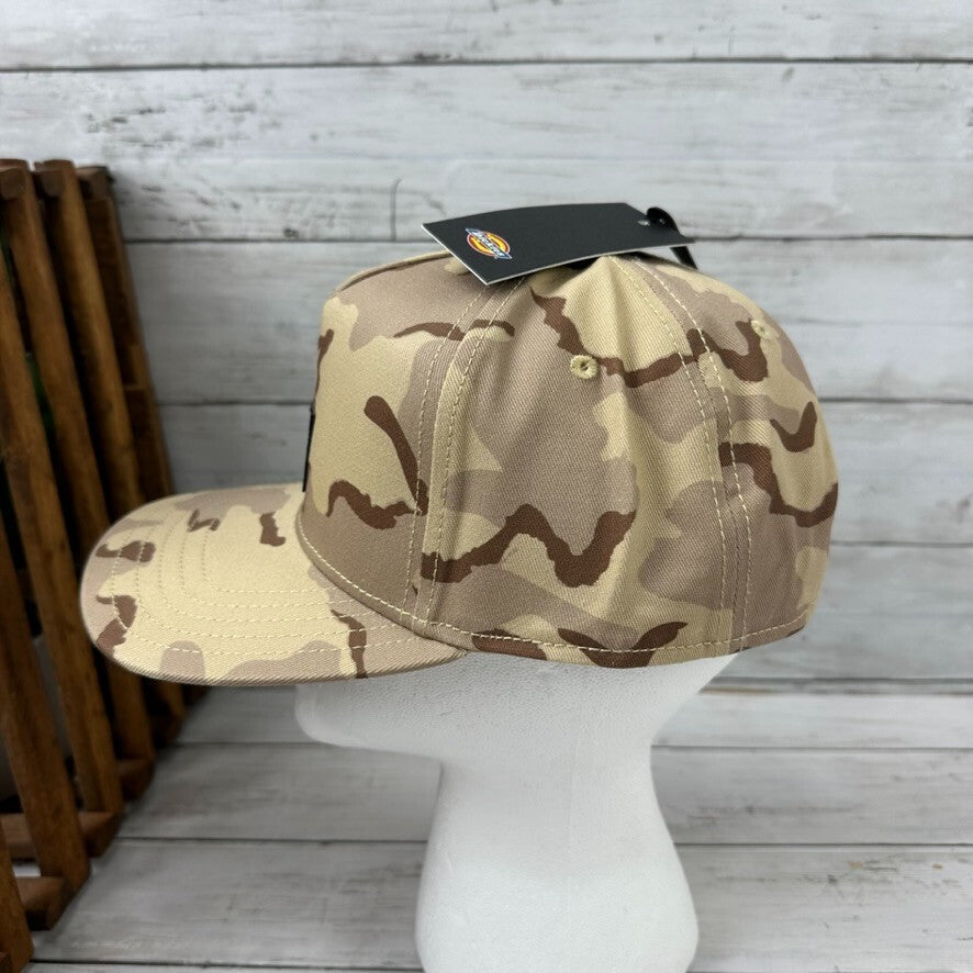 Dickies Skateboarding Mid Pro Cap Brown tan camo hat NWT logo