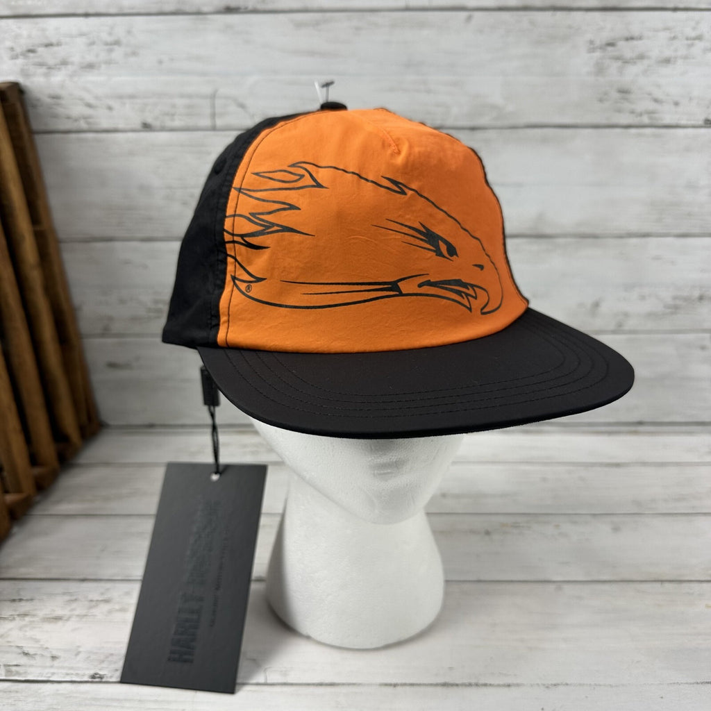 Harley-Davidson Motorcycle Screamin' Eagle Nylon Adjustable Snapback Hat NEW