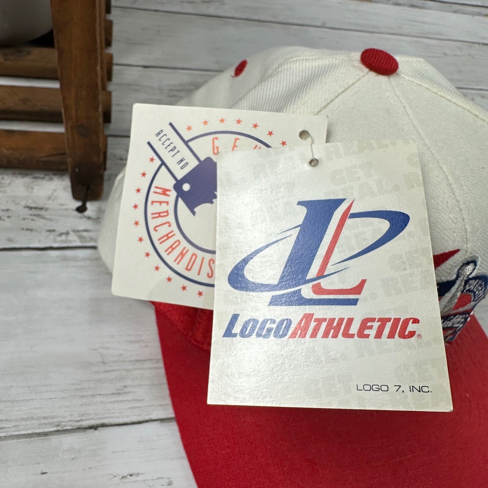 Texas Rangers All Star Game 1995 Logo Athletic Vintage Sharktooth Hat Rare NWT