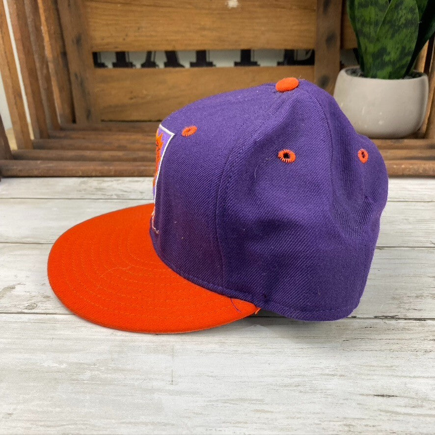 Vtg 90’s Phoenix Suns New Era Pro Model Wool Hat Western Embroidery 6 3/4