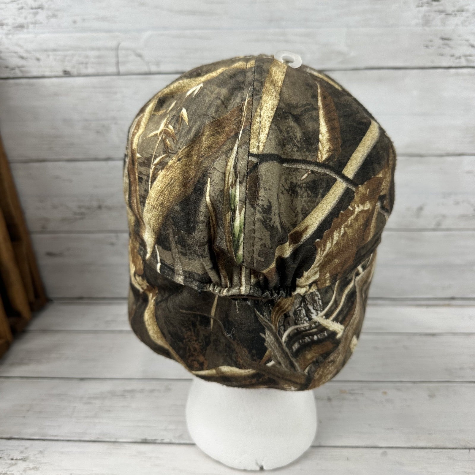 Cabelas Men’s Gore-Tex Thinsulate Camo Hat Size M/L Ear Flaps Hunting Vintage
