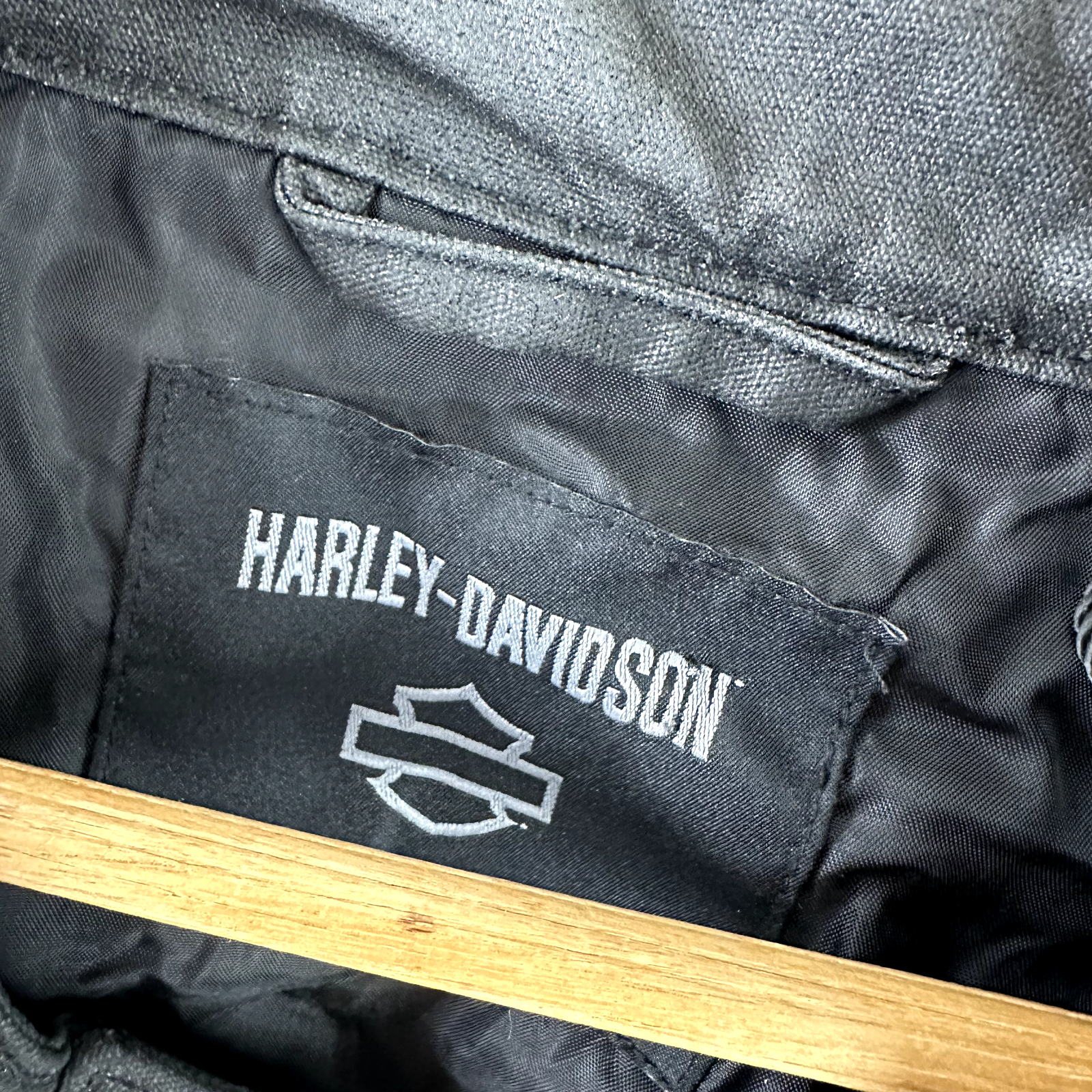 Harley Davidson #1 Riding Jacket Men's Size XL Dark Gray Belted Limited 97403