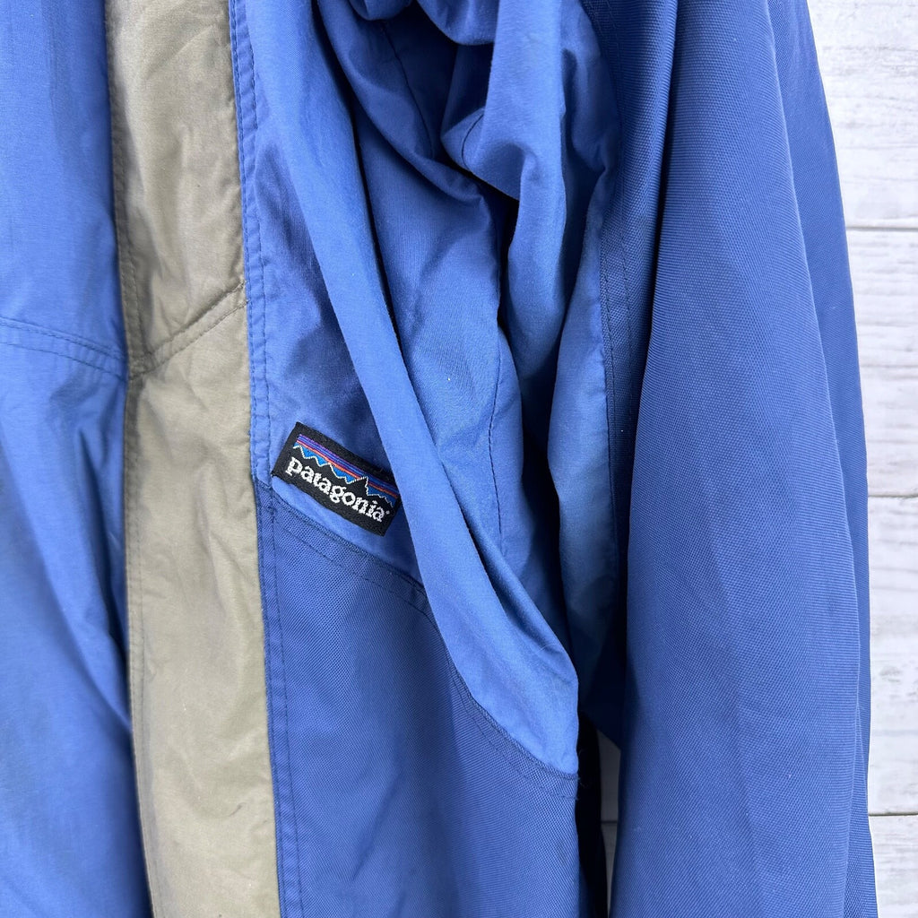 Patagonia VINTAGE 1998 Windbreaker blues Jacket Unisex Large Men's Women's Retro