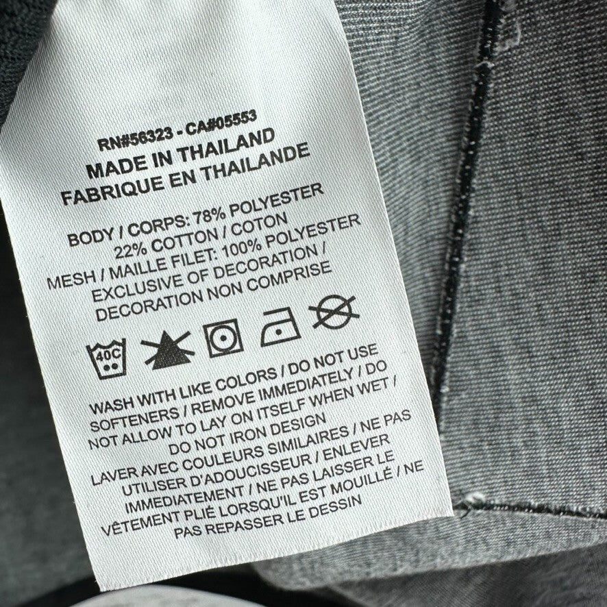 Nike Womens XS F.C. Dri-FIT 1/4-Zip Jacket Black CZ1019 Gray Black NWT