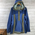 Patagonia VINTAGE 1998 Windbreaker blues Jacket Unisex Large Men's Women's Retro