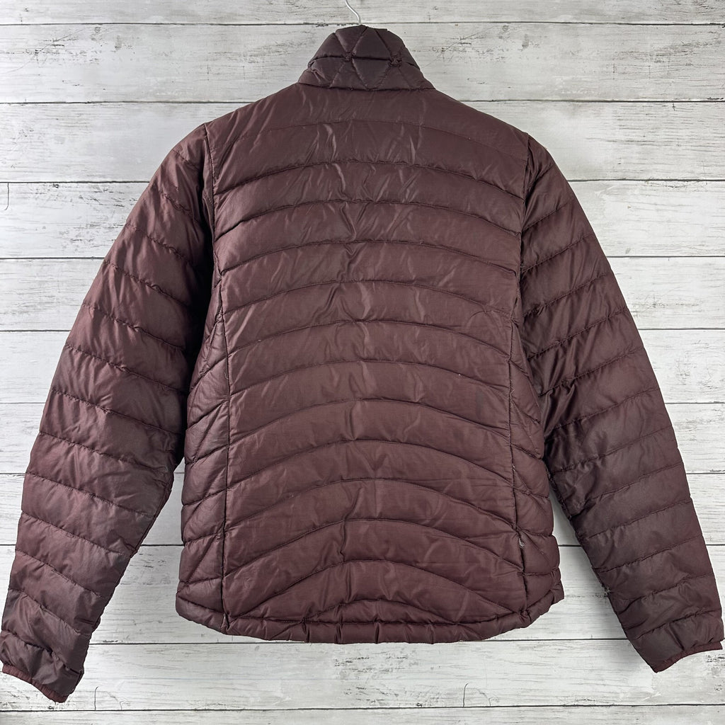 Patagonia Down Sweater Puffer Jacket Womens XS Burgundy Waterproof