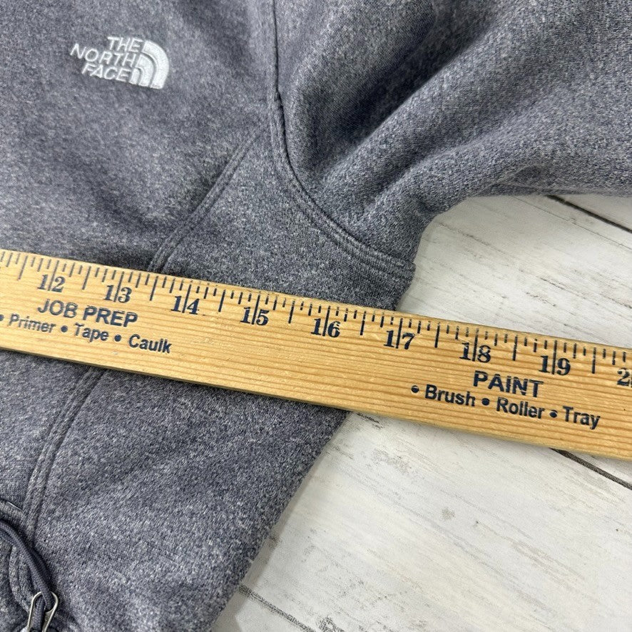 The North Face Womens Small Full Zip Fleece jacket Gray outdoor