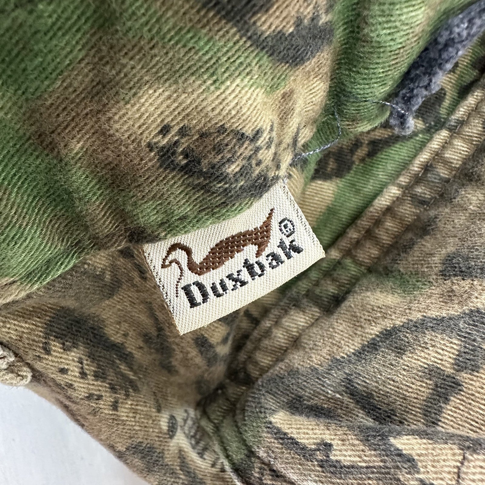 Vintage Duxbak Cargo Pants Men's XL Realtree Camo USA (41x30.5) Hunting Outdoor