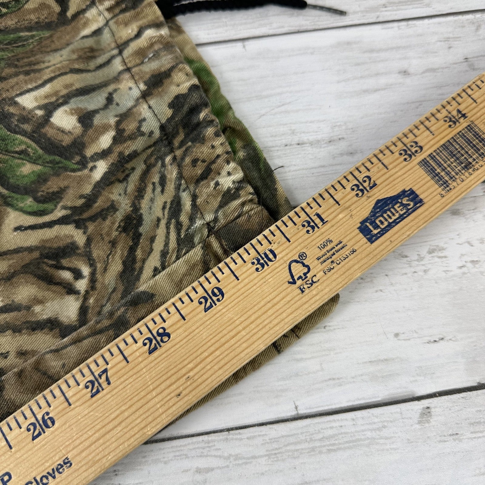 Vintage Duxbak Cargo Pants Men's XL Realtree Camo USA (41x30.5) Hunting Outdoor