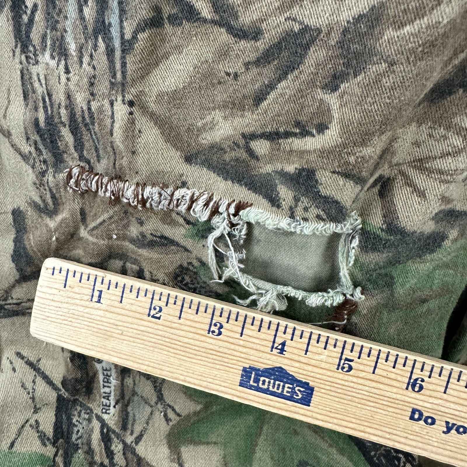 Vintage Duxbak Cargo Pants Men's XL Realtree Camo USA (41x30.5) Hunting Outdoor