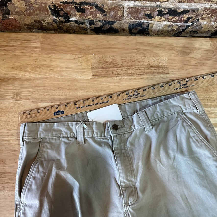 Carhartt Relaxed Fit Work Pants Mens 40x30 Tan Casual Pant