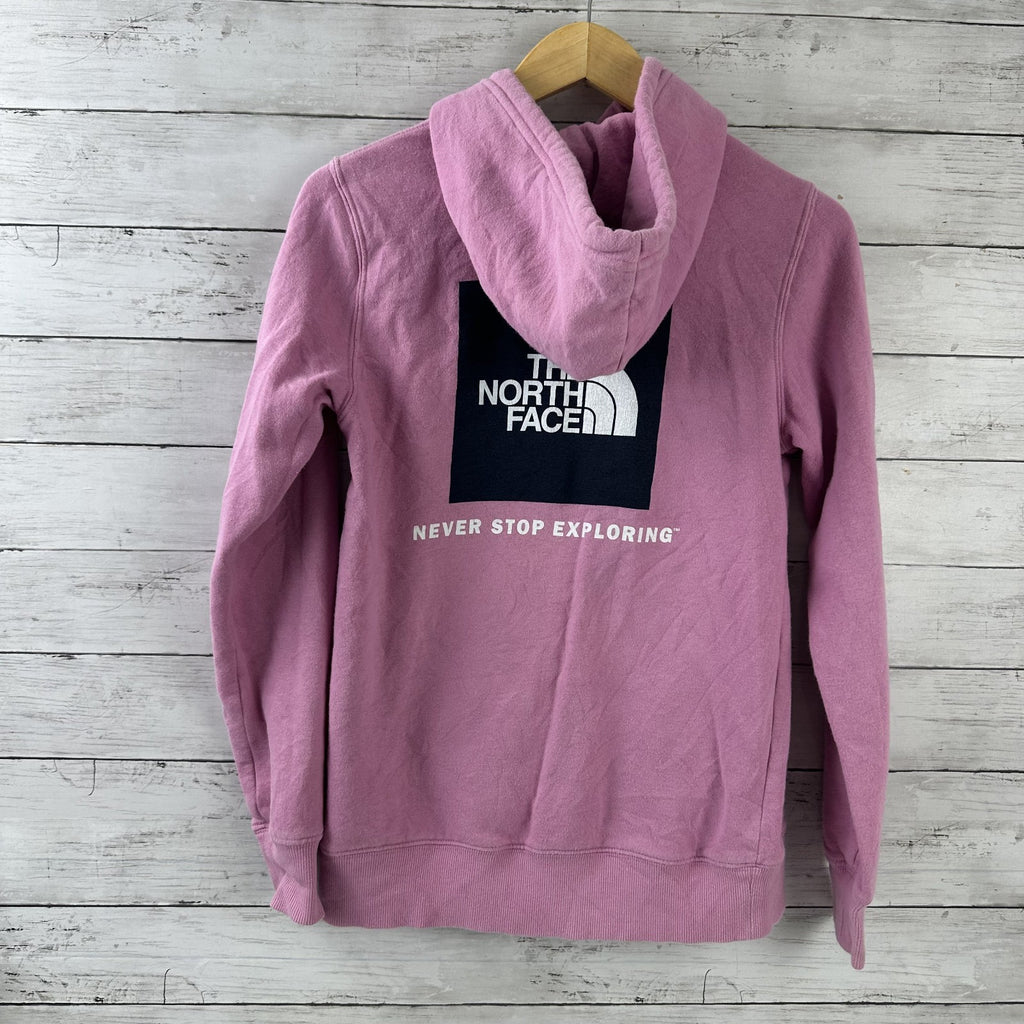The North Face Women's XS Pink Hoodie Hooded Sweatshirt Outdoor Casual Lounge