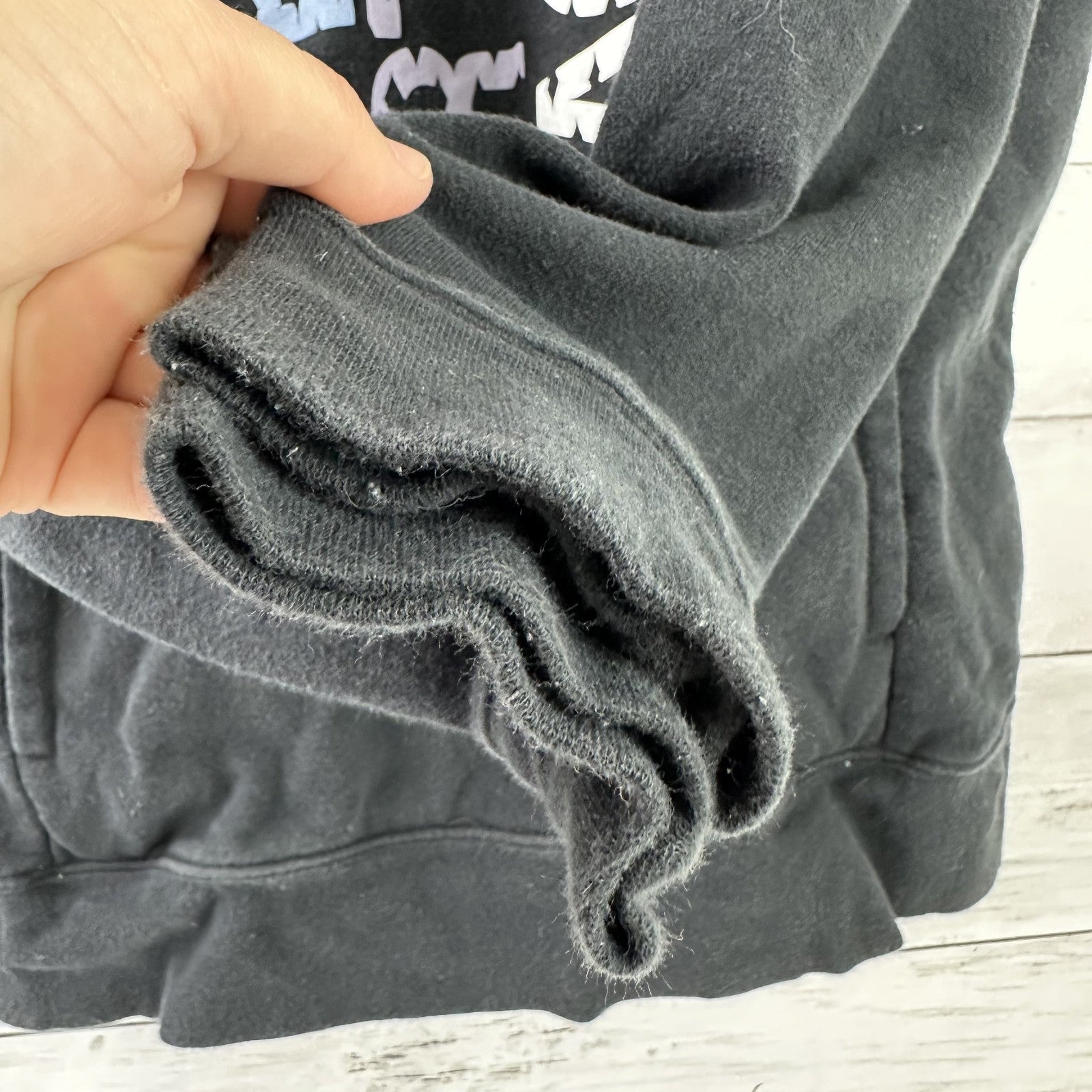 The North Face Black Hoodie Hooded Sweatshirt Womens Medium