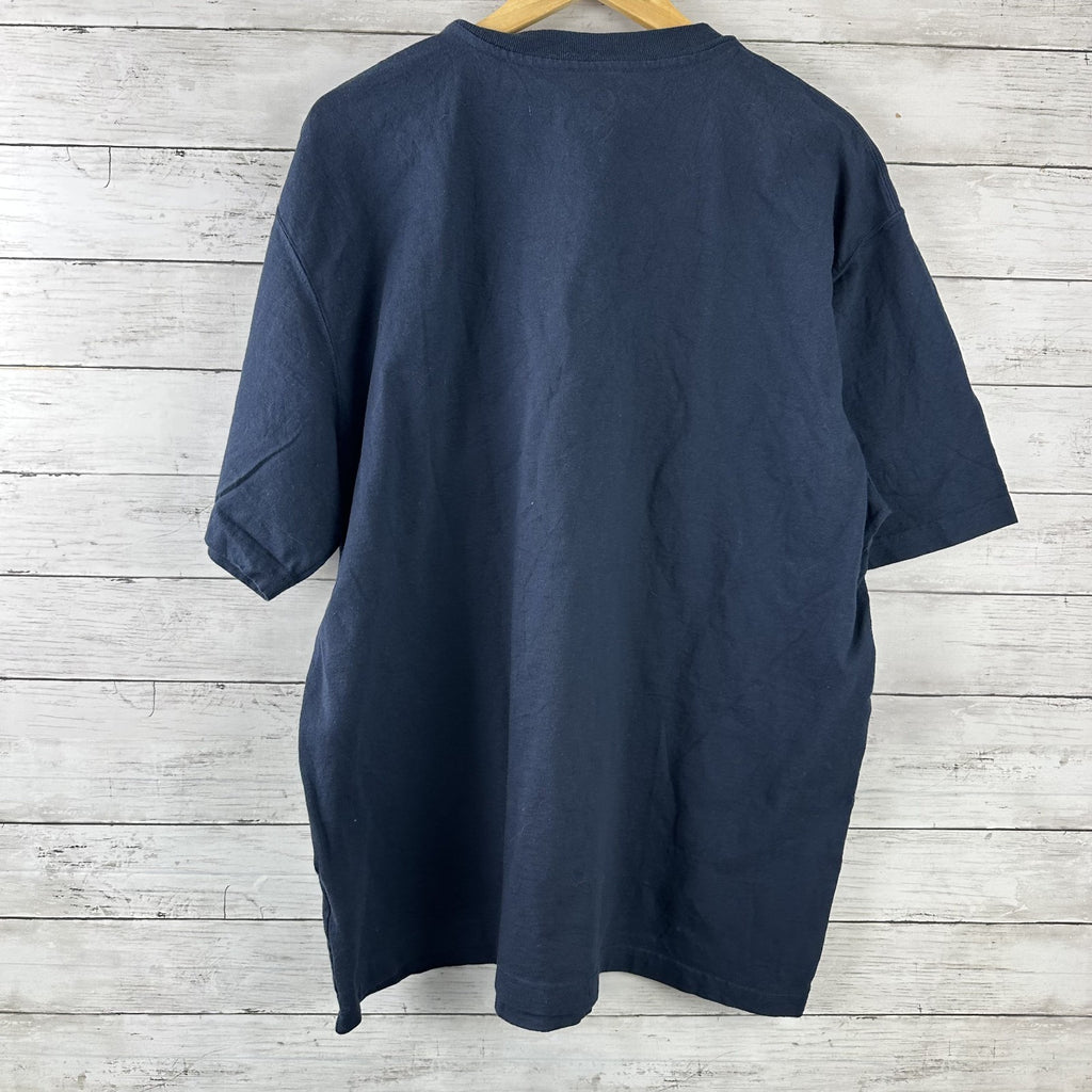 Lot of 9 Carhartt Shirt XL Short Sleeve Pocket Tees Henley Polo Logo Blue gray