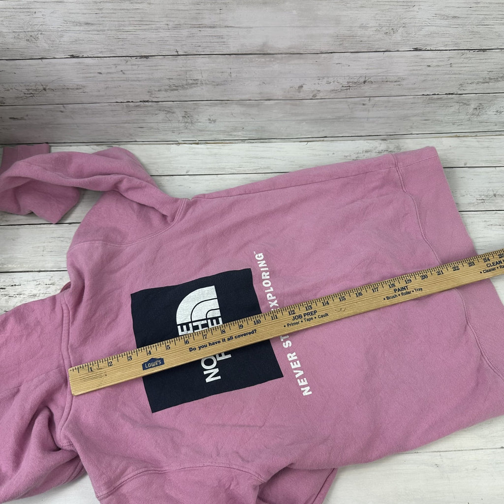 The North Face Women's XS Pink Hoodie Hooded Sweatshirt Outdoor Casual Lounge