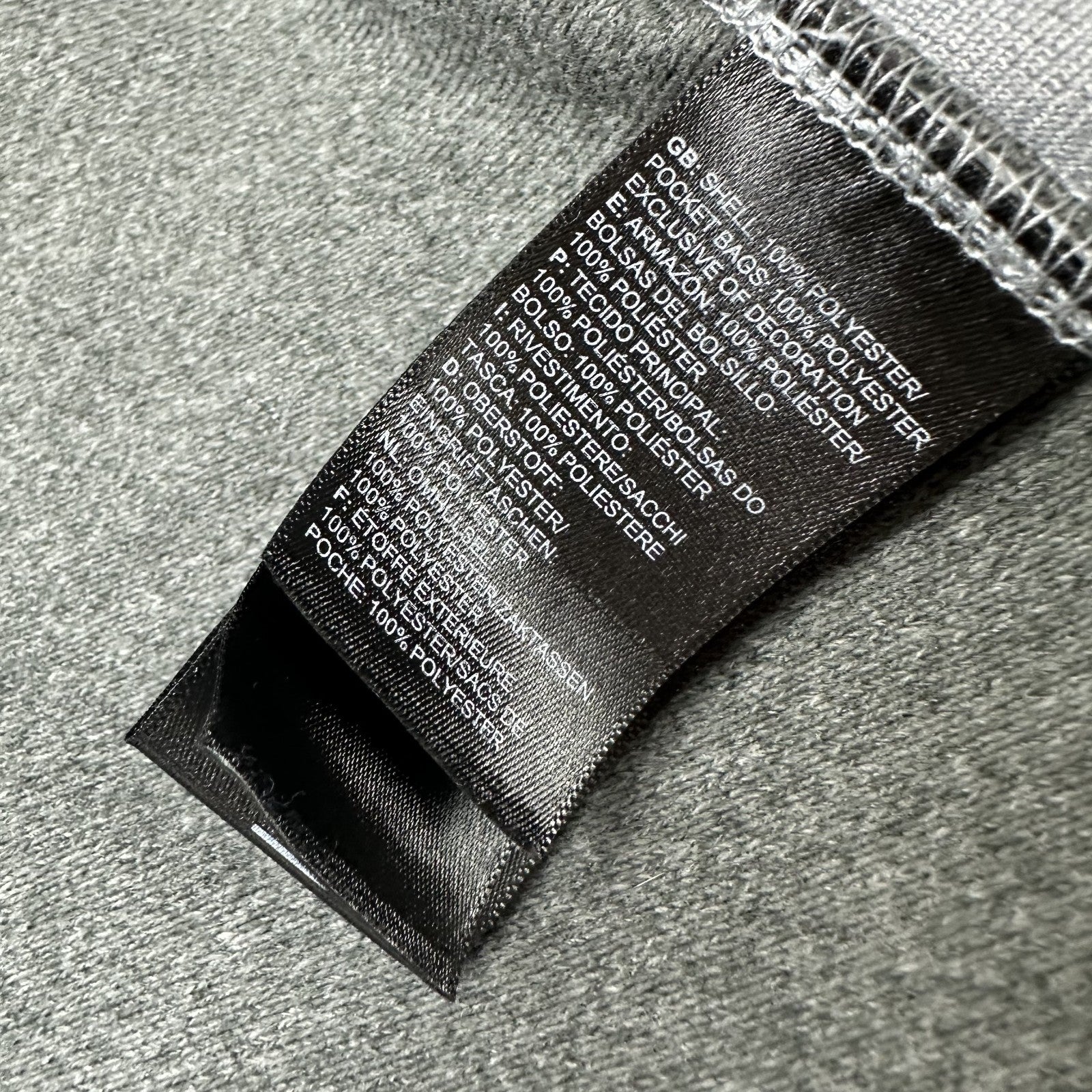 The North Face Gray Full Zip Hoodie Sweatshirt Womens Small Outdoor Lightweight