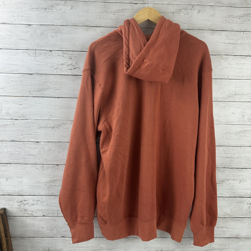 Ariat Ladies R.E.A.L Grit Required Pullover Hoodie Sweater womens Rust 2XL NWT