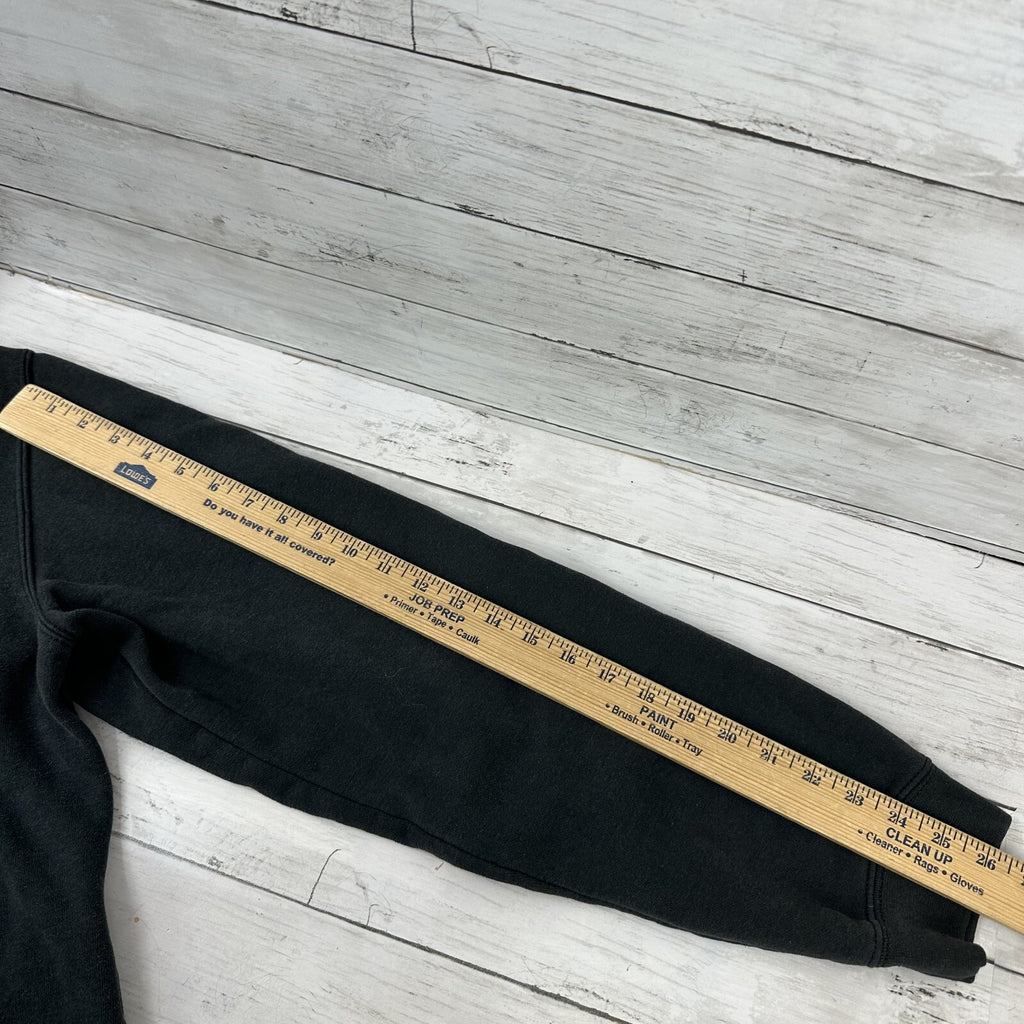 Carhartt Hoodie Sweatshirt Mens XL Tall Black K121 BLK faded