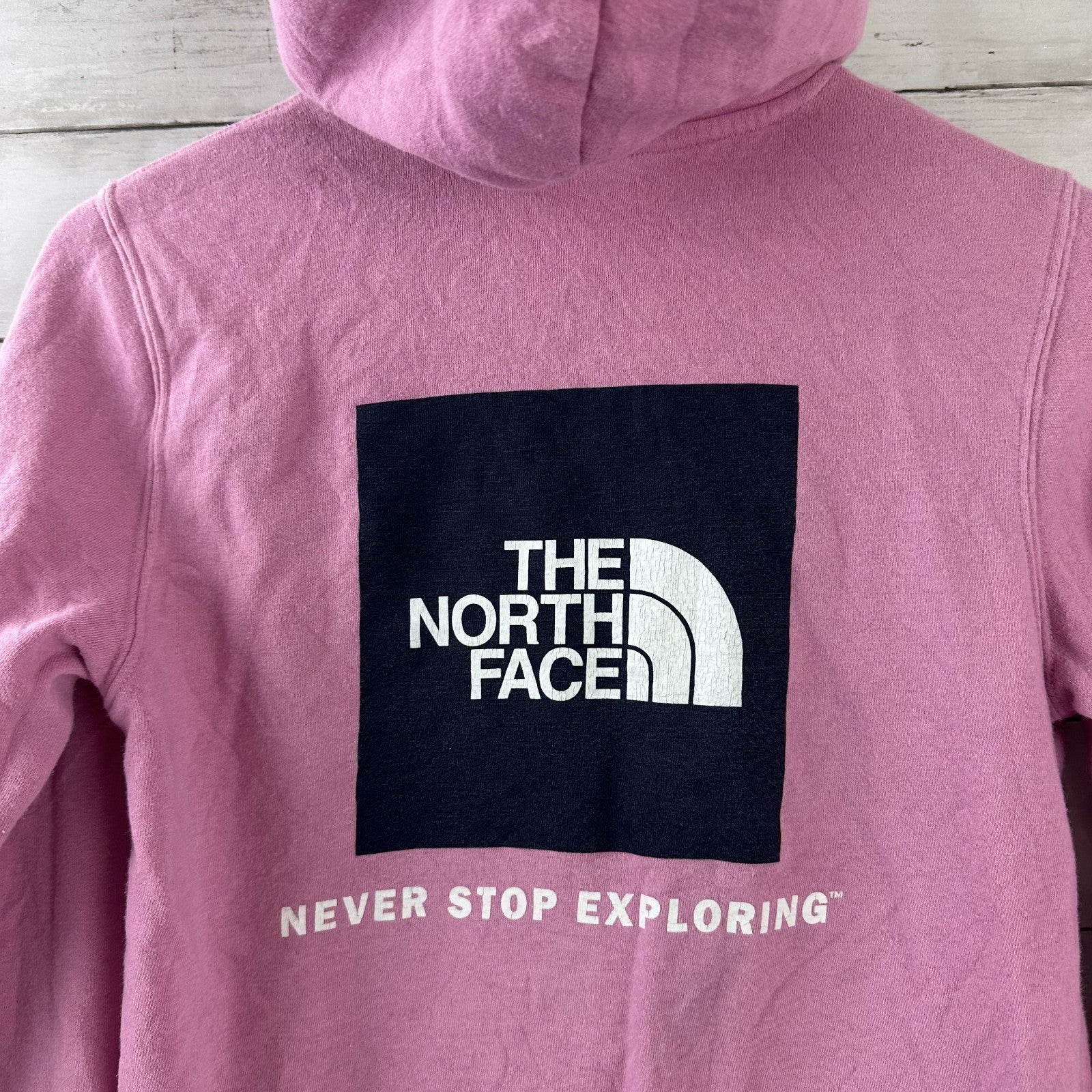 The North Face Women's XS Pink Hoodie Hooded Sweatshirt Outdoor Casual Lounge