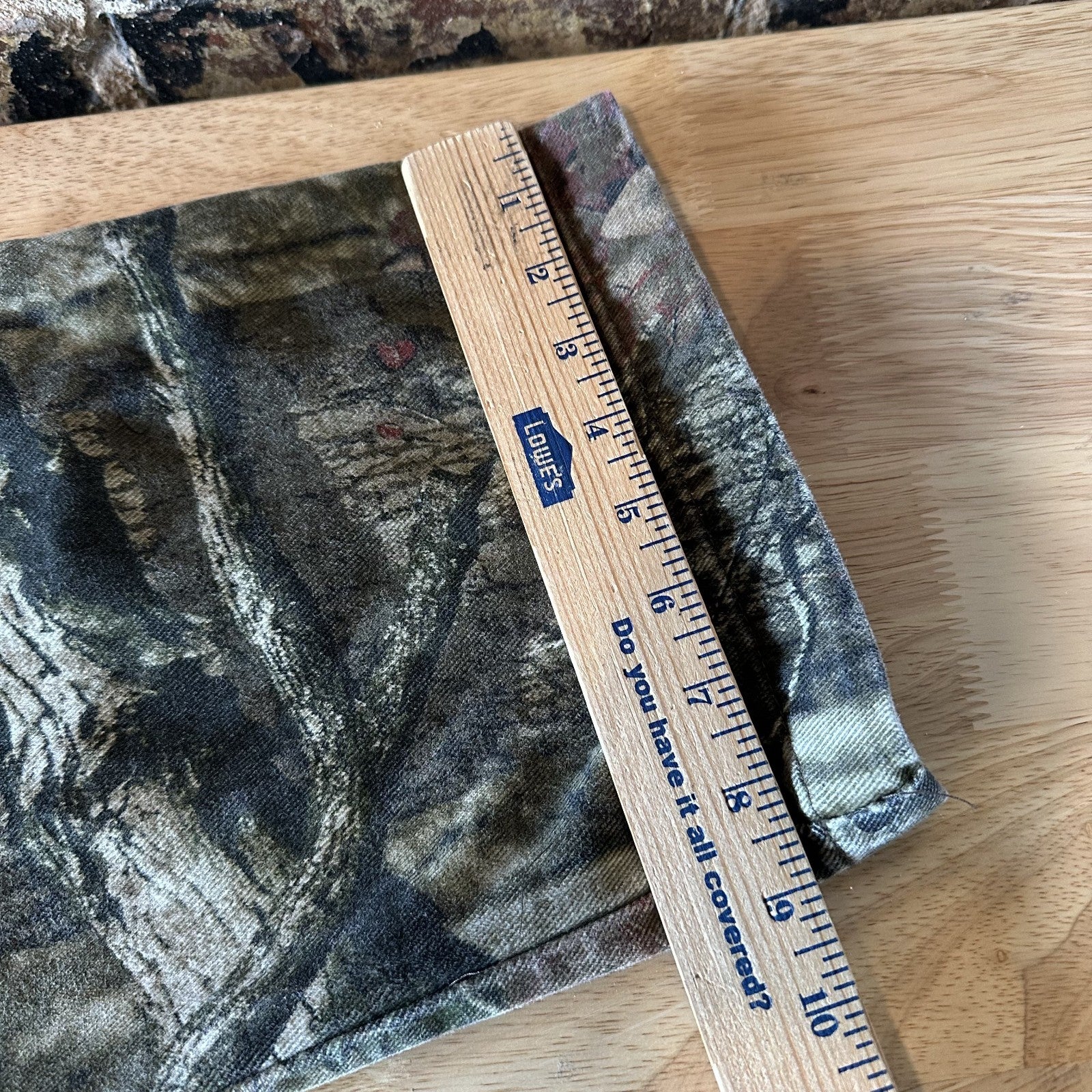 Cabelas Camo Jeans Pants Mens 44 Breakup Camouflage Straight Hunting 41x31"