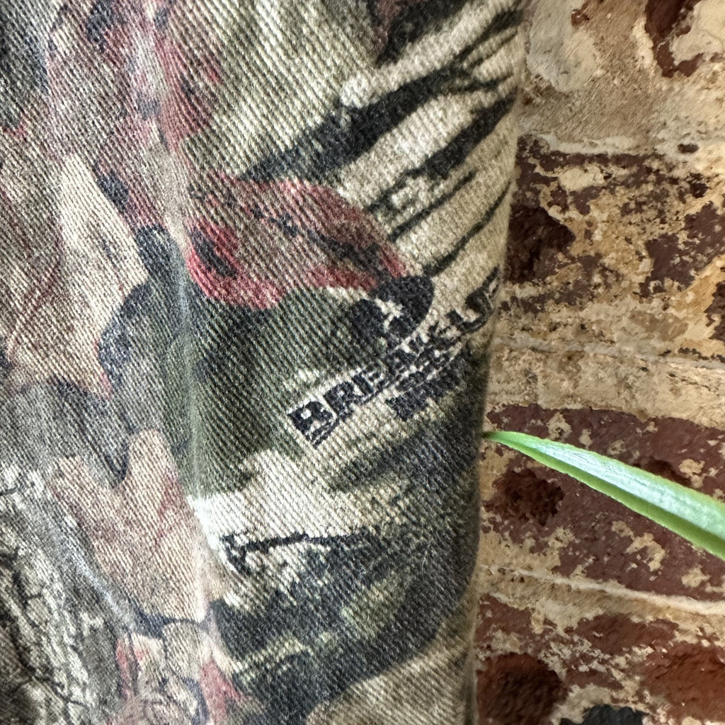 Cabelas Camo Jeans Pants Mens 44 Breakup Camouflage Straight Hunting 41x31"