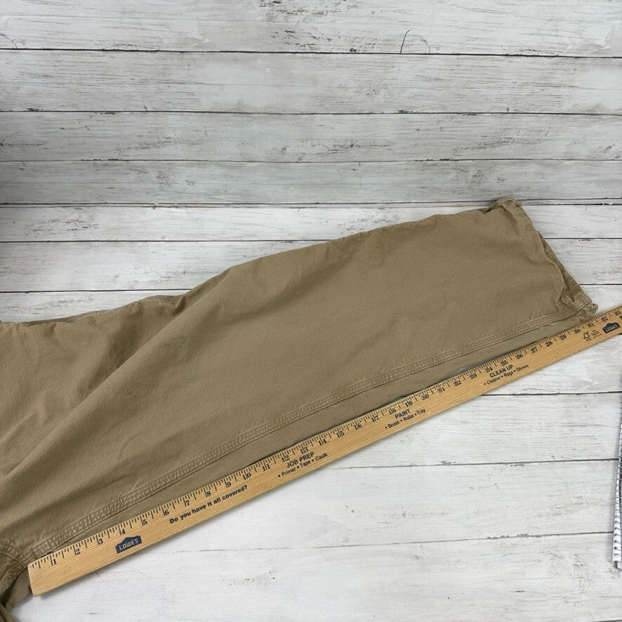 Carhartt Mens Carpenter Pants B151 DKH 40x34 brown Work Grunge utility (39x32)