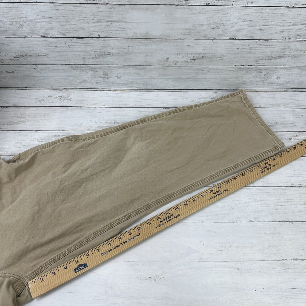 Carhartt Mens Carpenter Pants B151 DKH 38x30 brown Work Grunge utility (36x28)